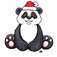 Christmas Panda